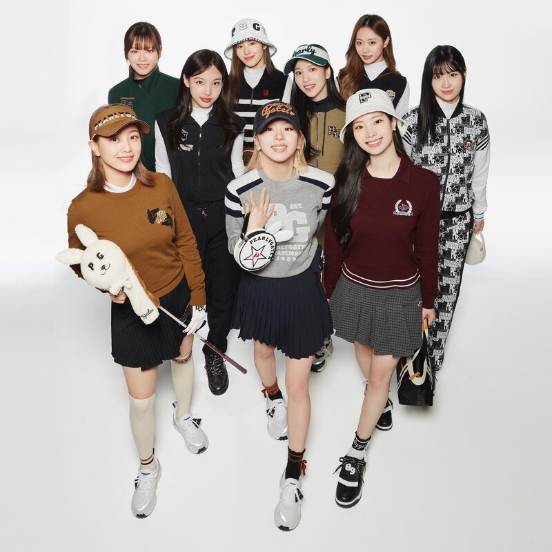 TWICE x Pearly Gates ‘LIVE ON PG CHANNEL’ 2023 FW Collection documents 1