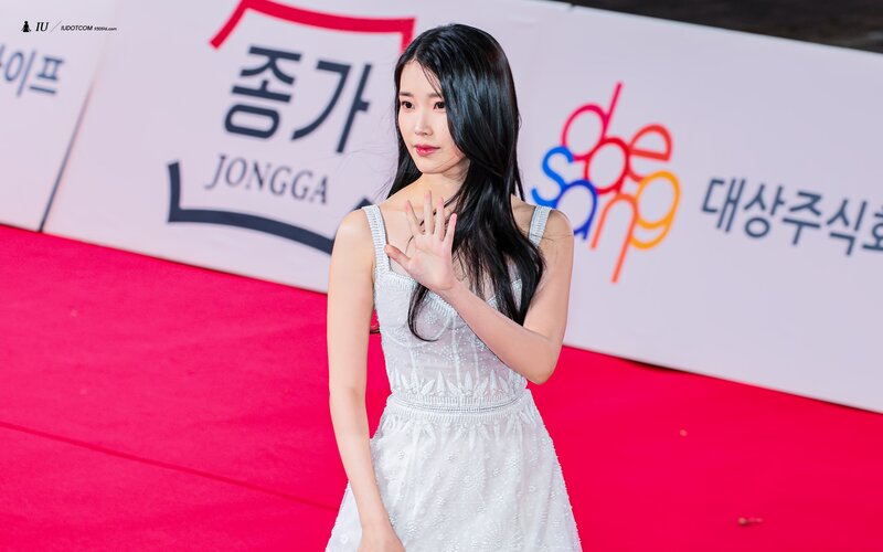 221125 IU at 43rd Blue Dragon Film Awards Red Carpet documents 5