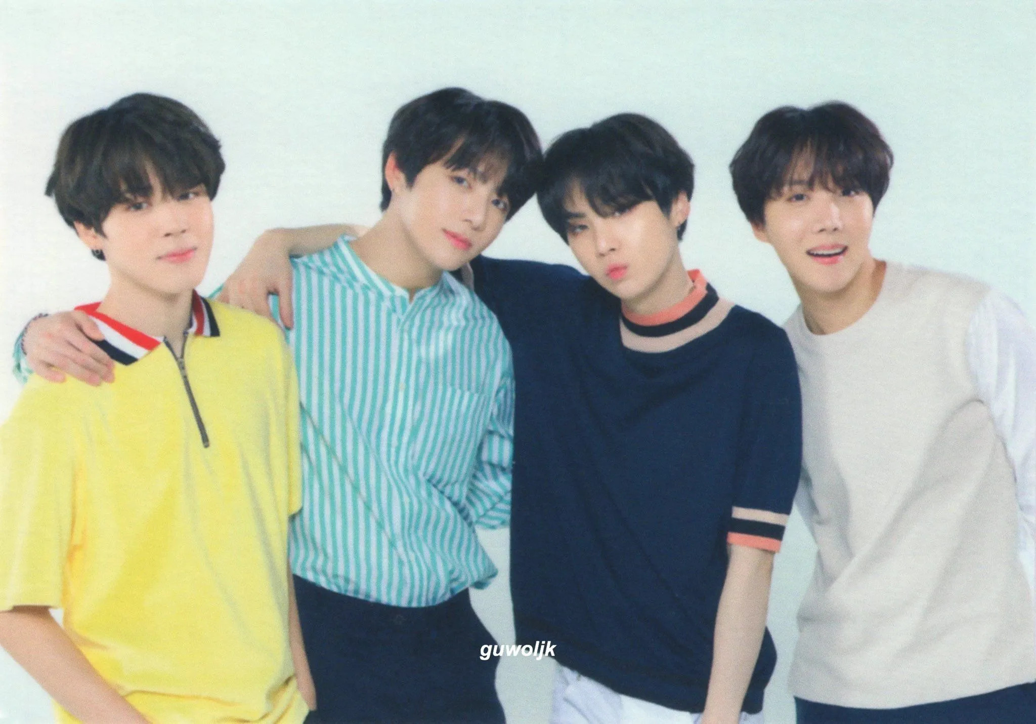 BTS Love Yourself World Tour Japan Edition Official Merch scans 