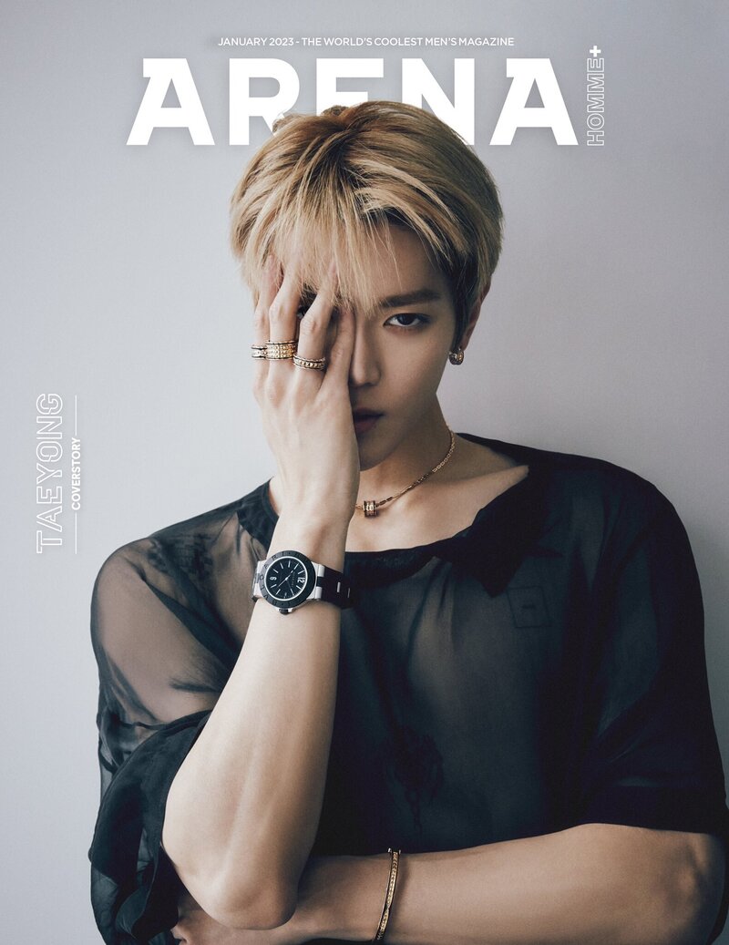 NCT TAEYONG for ARENA HOMME+ x BULGARI January Issue 2023 documents 1
