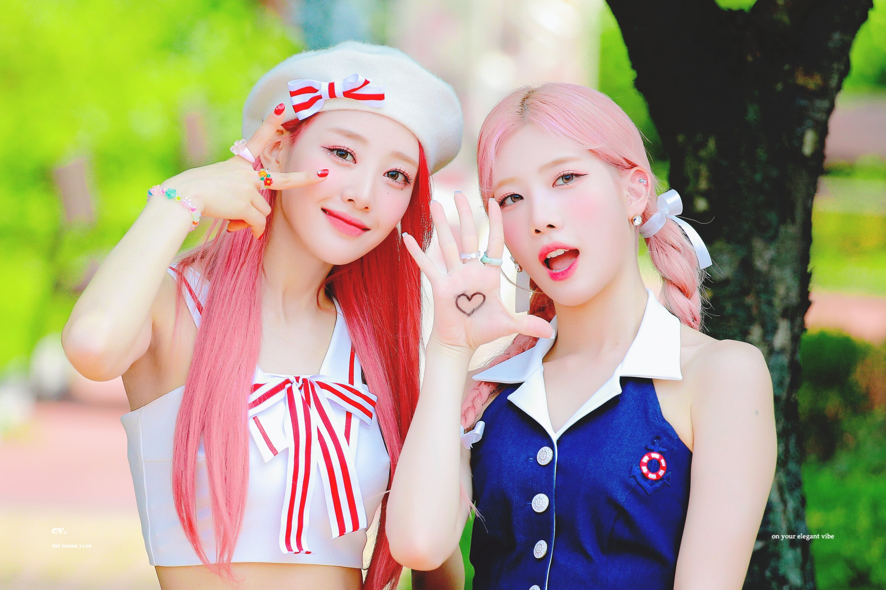 220703 LOONA Yves & Kim Lip | kpopping