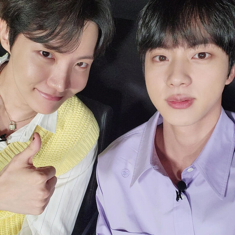 220521 Jin Instagram Update - J-Hope and Jin documents 1