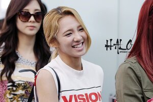 120701 Girls' Generation Hyoyeon  at Incheon Airport