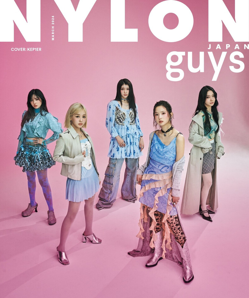 Kep1er for Nylon Korea Magazine March 2024 Issue documents 2