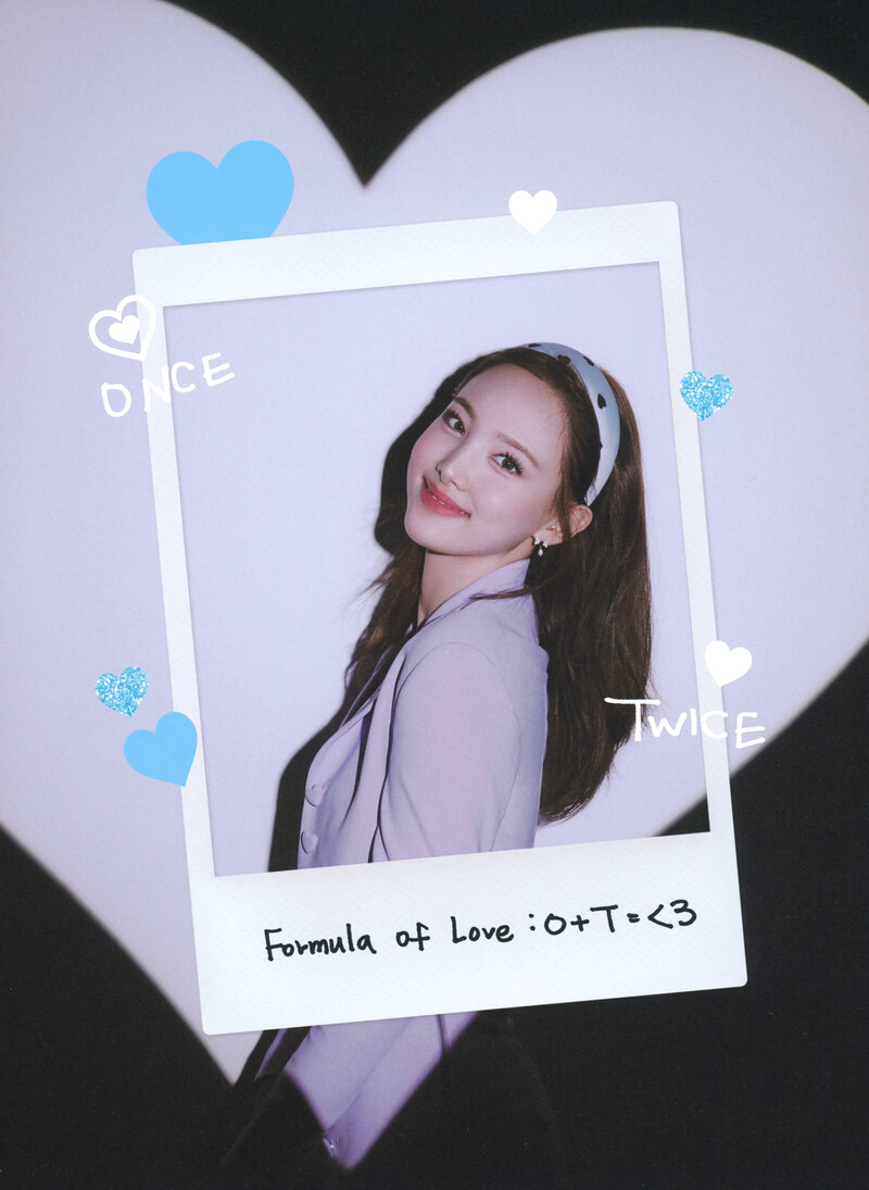 TWICE 3rd Full Album "Formula of Love: O+T=<3" (Scans) documents 16