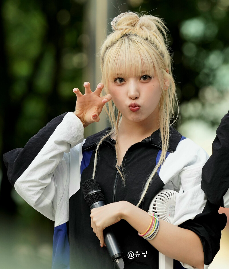 240907 NMIXX Jiwoo - Music Core Mini Fanmeeting documents 2