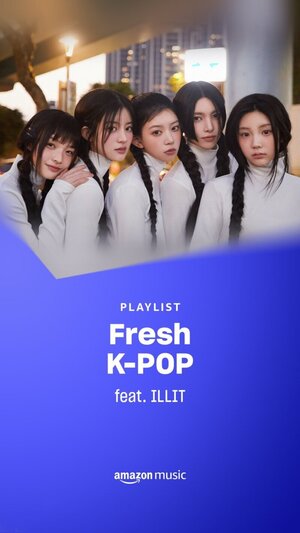 240327 ILLIT Twitter Update - Cover of Amazon Music Fresh K-Pop