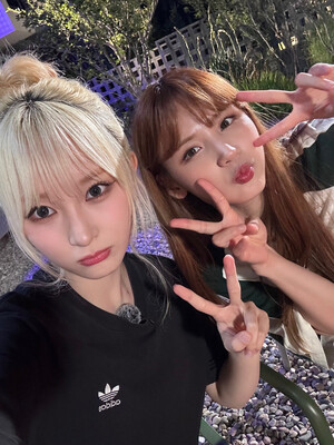 240818 - ICHILLIN' Twitter Update with CHOWON n JIYOON