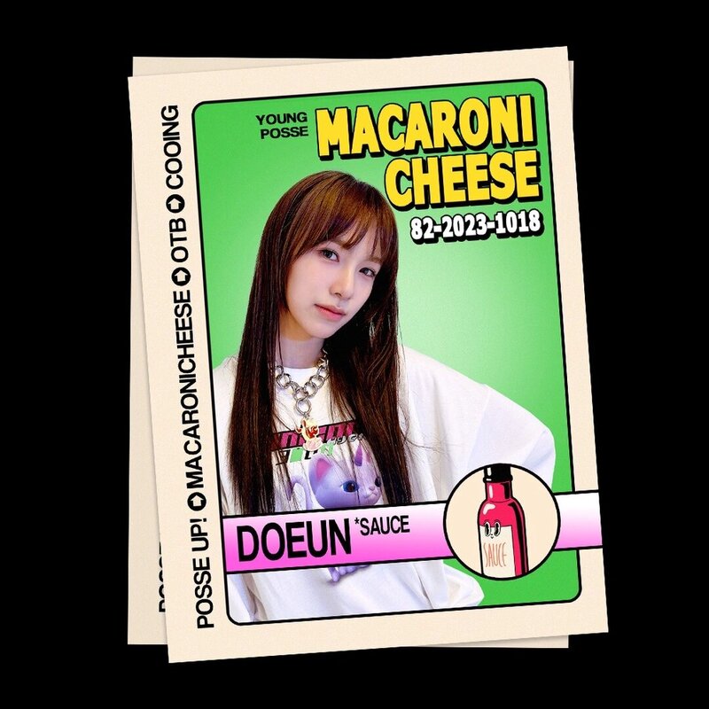 YOUNG POSSE - Macaroni Cheese 1st Mini Album teasers documents 1