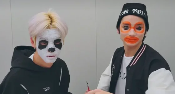 "These Guys Are Not Normal" — Korean Netizens React to TXT Soobin and Hueningkai's Face Painting