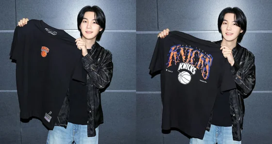 BTS SUGA To Release New NBA Apparel Collection | kpopping