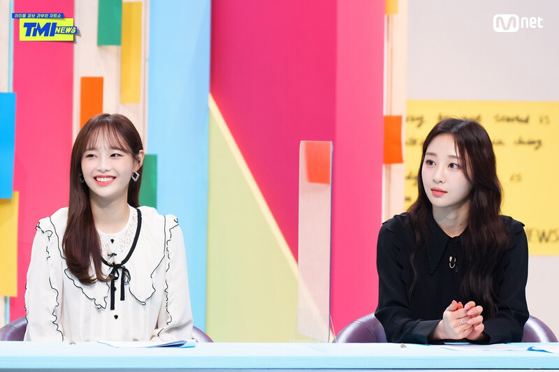 210729 Mnet Twitter Update - LOONA's Tves & Chuu TMI News Ep.77 documents 1