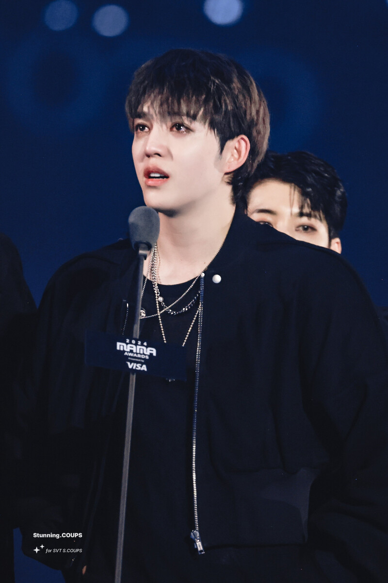 241123 Seventeen S.Coups at 2024 MAMA Awards Day 3 documents 3