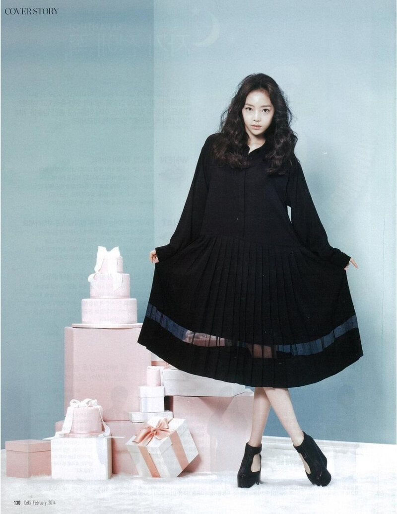 Goo Hara for Ceci Magazine - February 2014 Issue documents 2