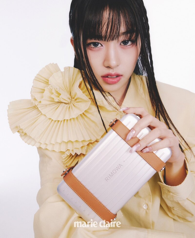 IVE Yujin for Marie Claire Korea March 2023 Issue x RIMOWA documents 1