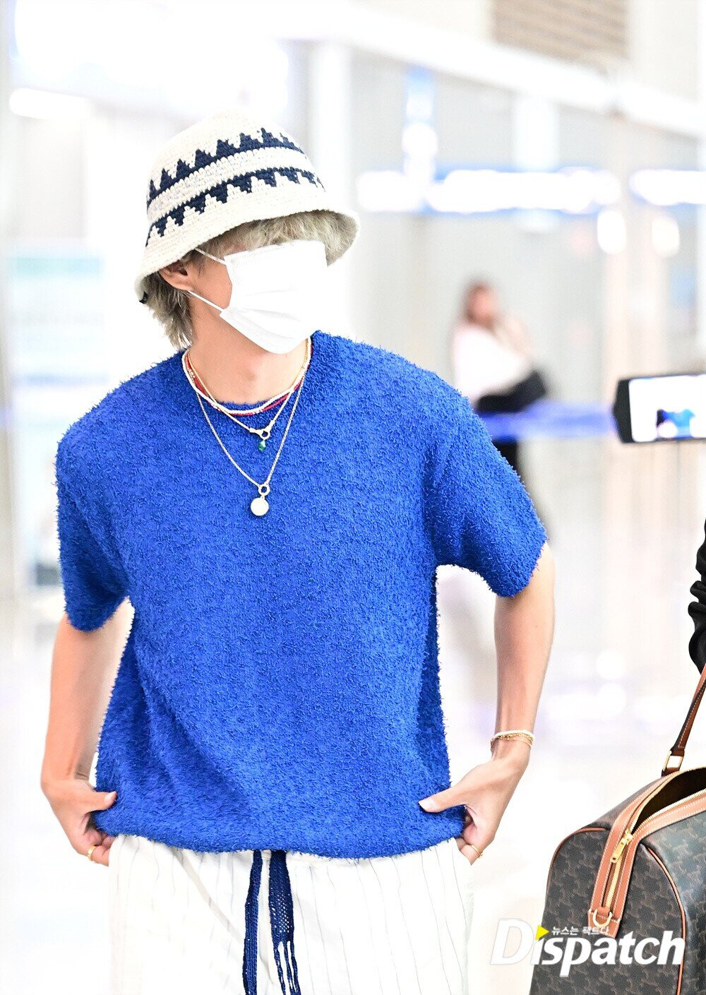 230531 BTS V at Incheon International Airport | kpopping