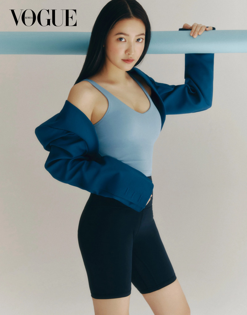 Red Velvet Yeri for Vogue Korea Magazine June 2021 Issue x lululemon documents 3