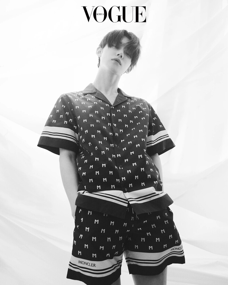 TXT Yeonjun x Moncler for Vogue Korea June 2024 Issue documents 8