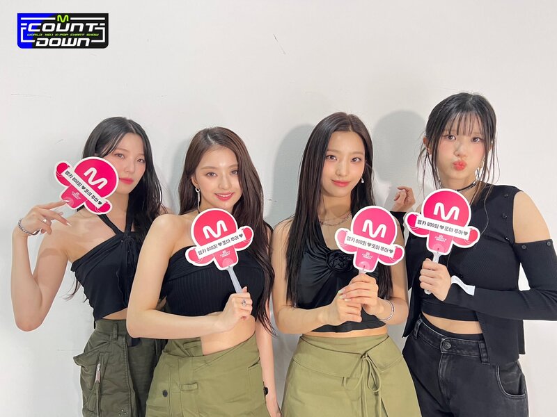 230608 M Countdown Twitter Update - fromis_9 documents 2