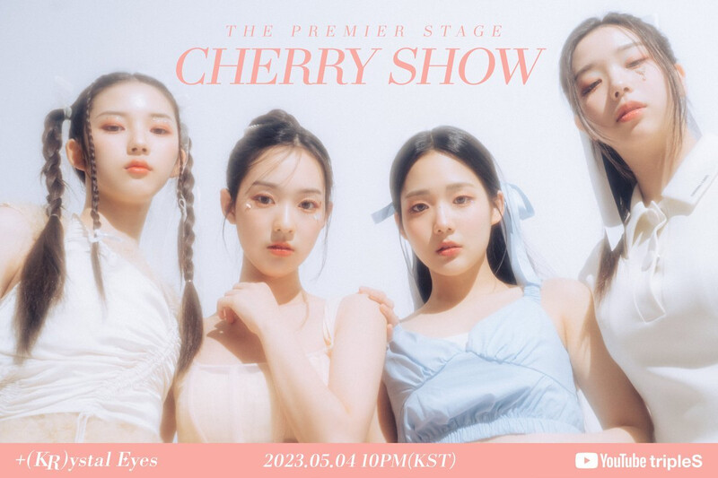 230429 tripleS Twitter - The Premier Stage "Cherry Show" Teaser Photo documents 1