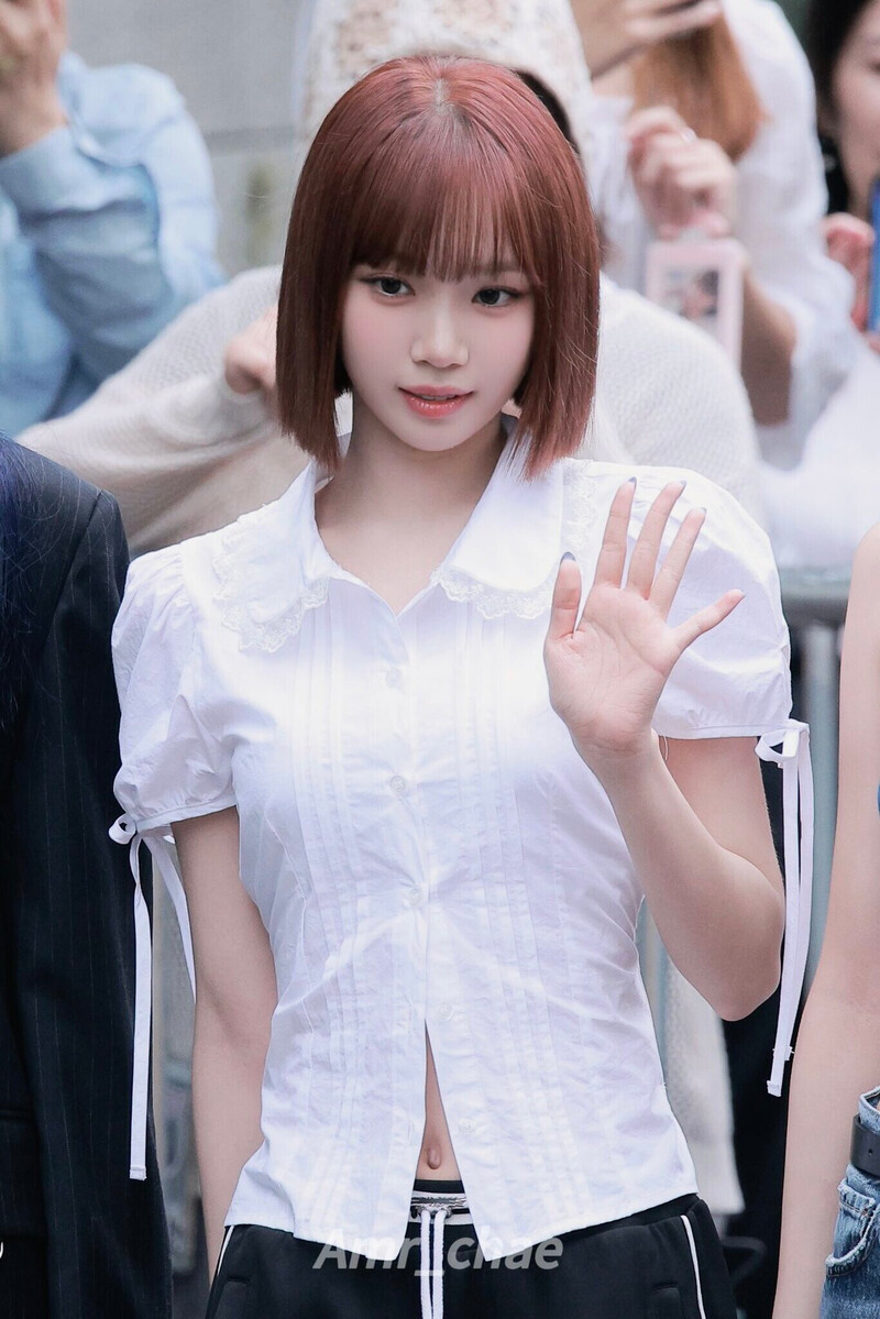 240906 LE SSERAFIM Chaewon - Music Bank Mini Fan Meeting & Commute documents 13