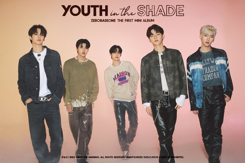 ZB1 'Youth In The Shade' concept photos documents 4