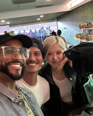 250101 - Philip Lawrence Instagram Update with ROSÉ n Bruno Mars