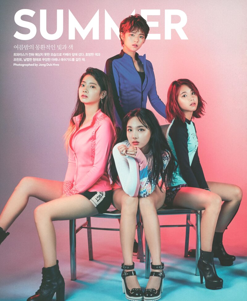 TWICE for Singles Magazine Korea No.143 (Scans) documents 2