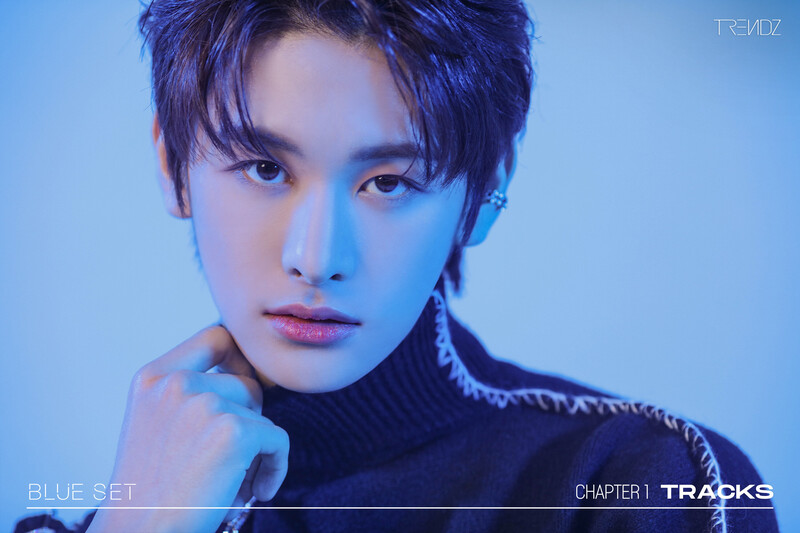 Trendz 1st Mini Album 'BLUE SET | Chapter 1. TRACKS' Concept Photos documents 10