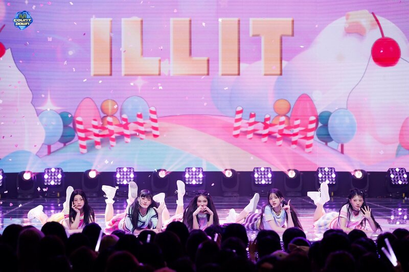 240418 ILLIT - 'Lucky Girl Syndrome' at M Countdown + Encore documents 8