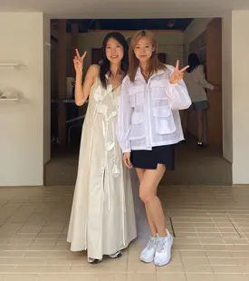 240828 - River Garam Jang Instagram Update with TZUYU