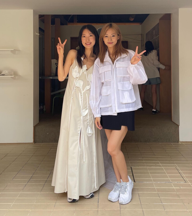 240828 - River Garam Jang Instagram Update with TZUYU documents 1