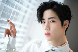 GOT7's Mark "DYE" mini album promotion photoshoot by Naver x Dispatch