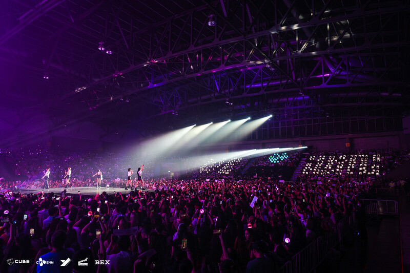 230726 BEX Update - (G)I-DLE - 'I am FREE-TY' World Tour in Bangkok Behind documents 4