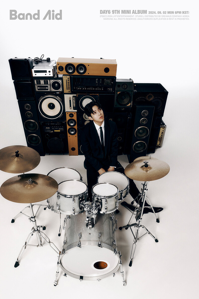 DAY6 9th mini album 'Band Aid' concept photos documents 2