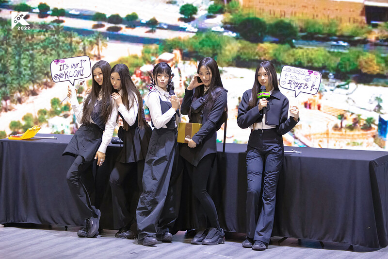 221202 KCON Twitter Update - 2022 KCON SAUDI ARABIA more Behind Photos of “MEET&GREET” with NEWJEANS documents 1