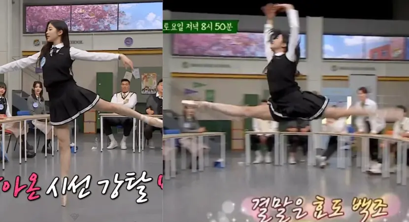 “Please Do It Forever, So Elegant and Pretty” – Korean Netizens Discuss LE SSERAFIM Kazuha’s Ballet Skills on Their Knowing Bros Guesting