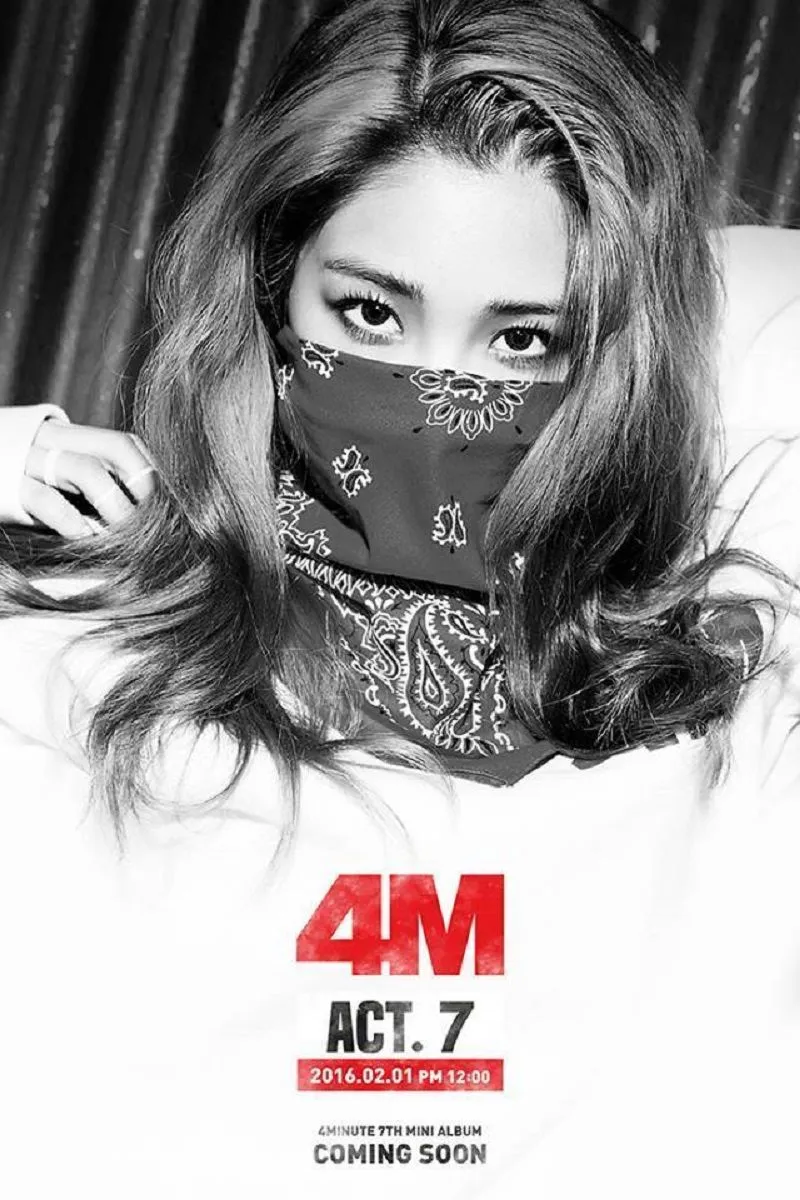 [OFFICIAL] 4MINUTE ACT. 7 Korean Press selling Album