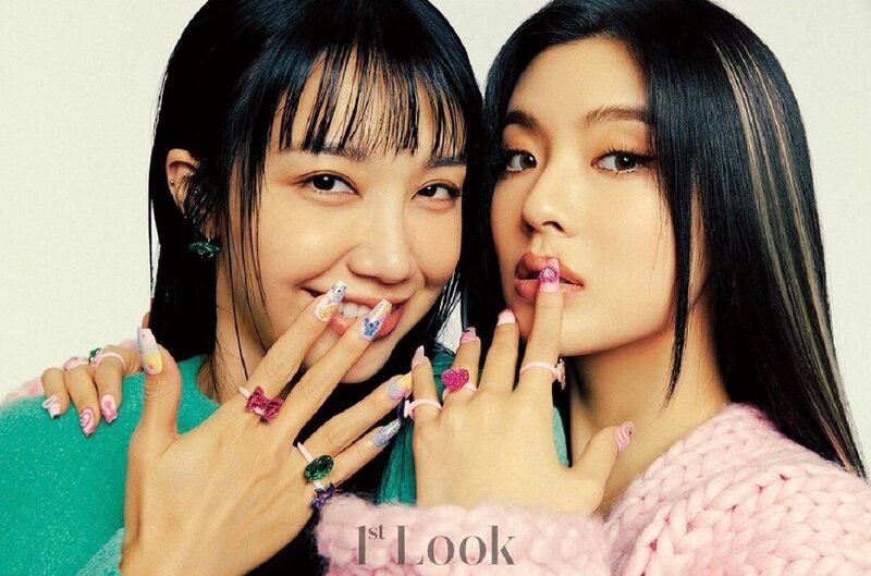 Apink's EUNJI, Secret's SUNHWA & Actress Lee Sunbin for '1st Look magazine Vol.250' December 2022 documents 10