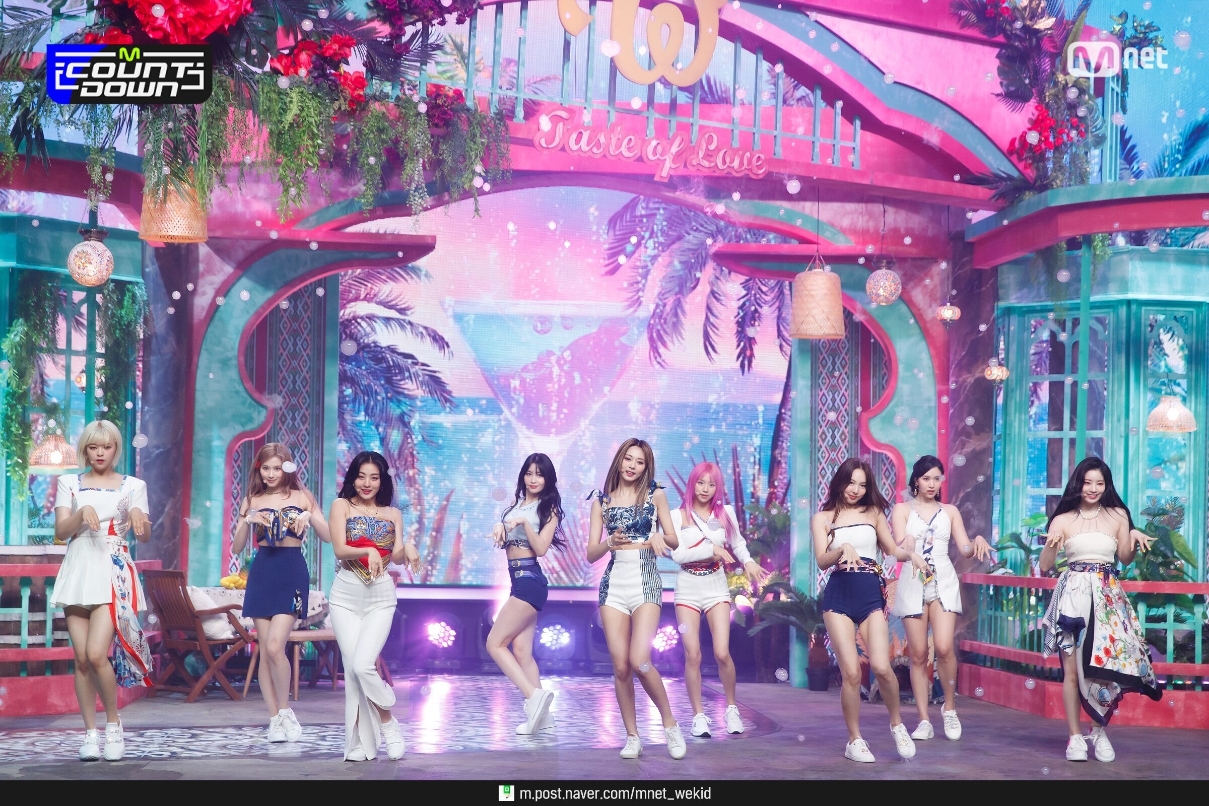 Twice Alcohol Free At M Countdown Kpopping