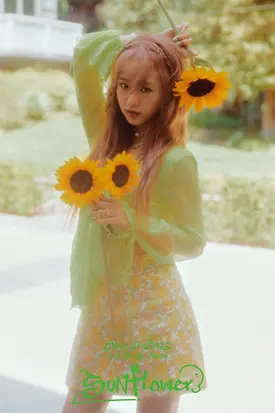 Choi Yoojung - Sunflower 1st Single Album teasers