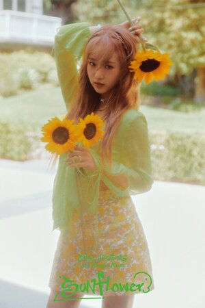 Choi Yoojung - Sunflower 1st Single Album teasers