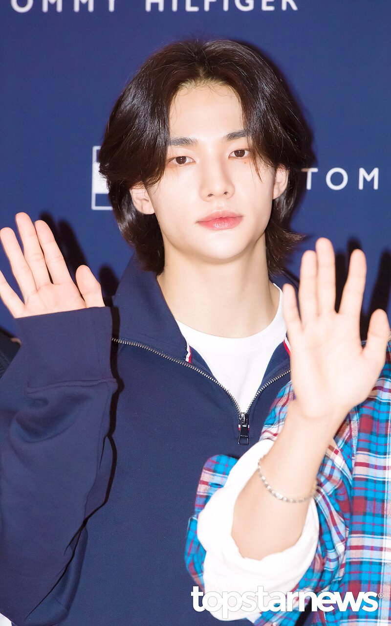 230919 StrayKids  Hyunjin at Tommy Hilfiger Event in Seoul documents 3