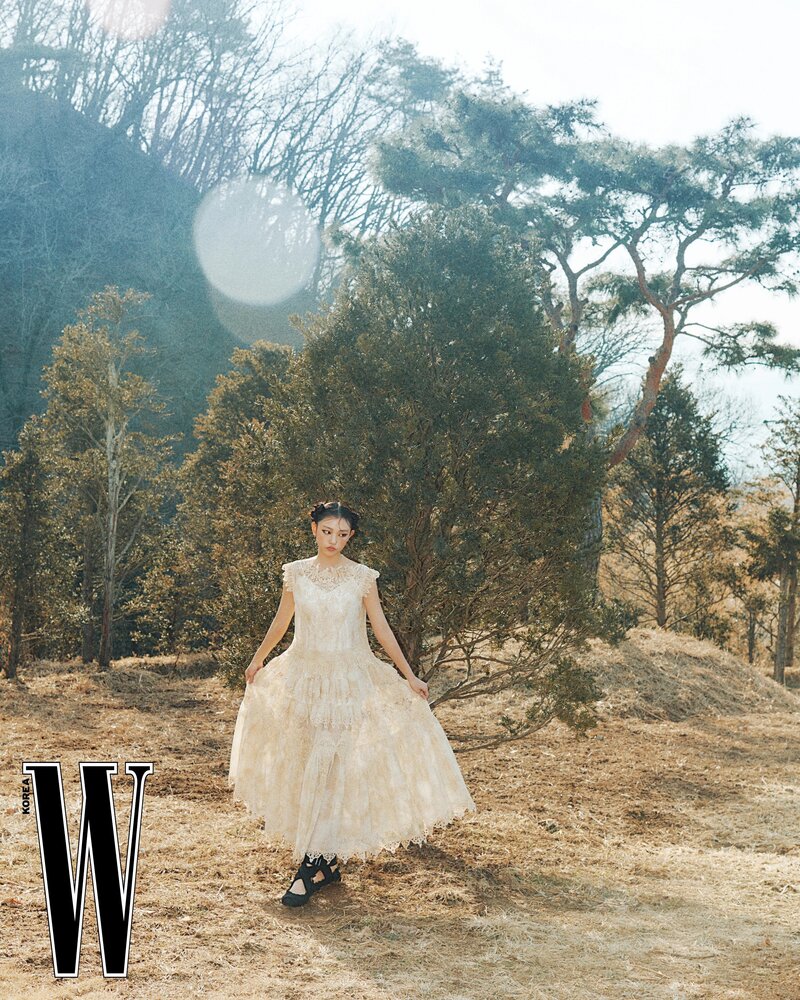 NewJeans Haerin for W Korea Vol. 3 March 2024 Issue documents 7