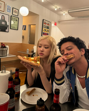 241124 - ROSÉ Instagram Update with Bruno Mars