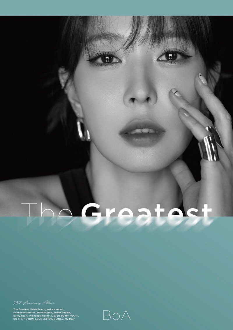 BoA - The Greatest 4th Japanese Best Album teasers documents 1