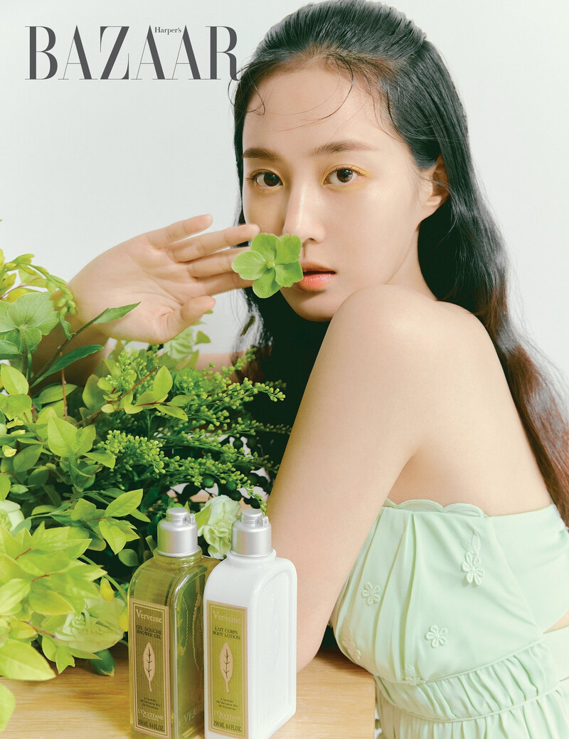 Girls Generation's Yuri for Harper’s Bazaar Magazine June2021 issue documents 1