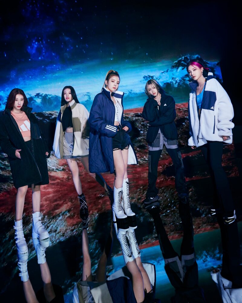 ITZY for Adidas 2021 FW Collection documents 8
