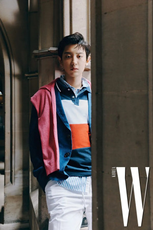 EXO's Chanyeol for W Korea April 2019 issues