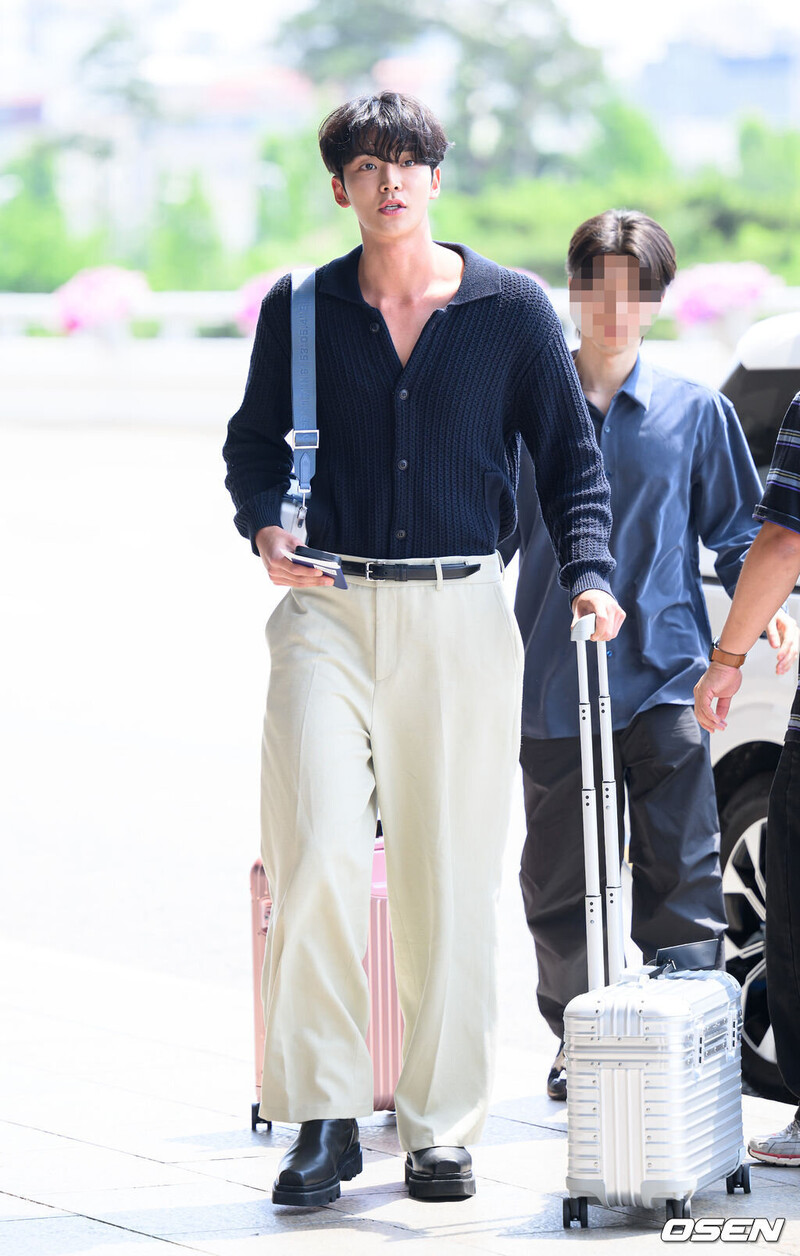 230606 Rowoon at Gimpo International Airport Departure to Tokyo, Japan for Rimowa Brand Event documents 10